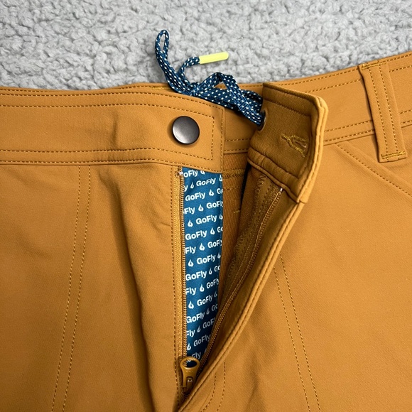 Gnara Women's Go There Pants Color Ochre Size 12 NWOT - Picture 5 of 10